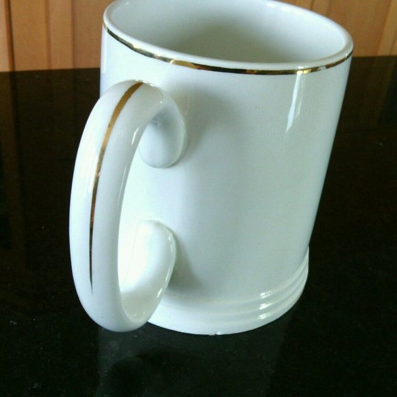 Lord Nelson Pottery UK Beer Stein Mug Guns Gold Rim Large Drink Flintlock Pistol - Picture 7 of 16